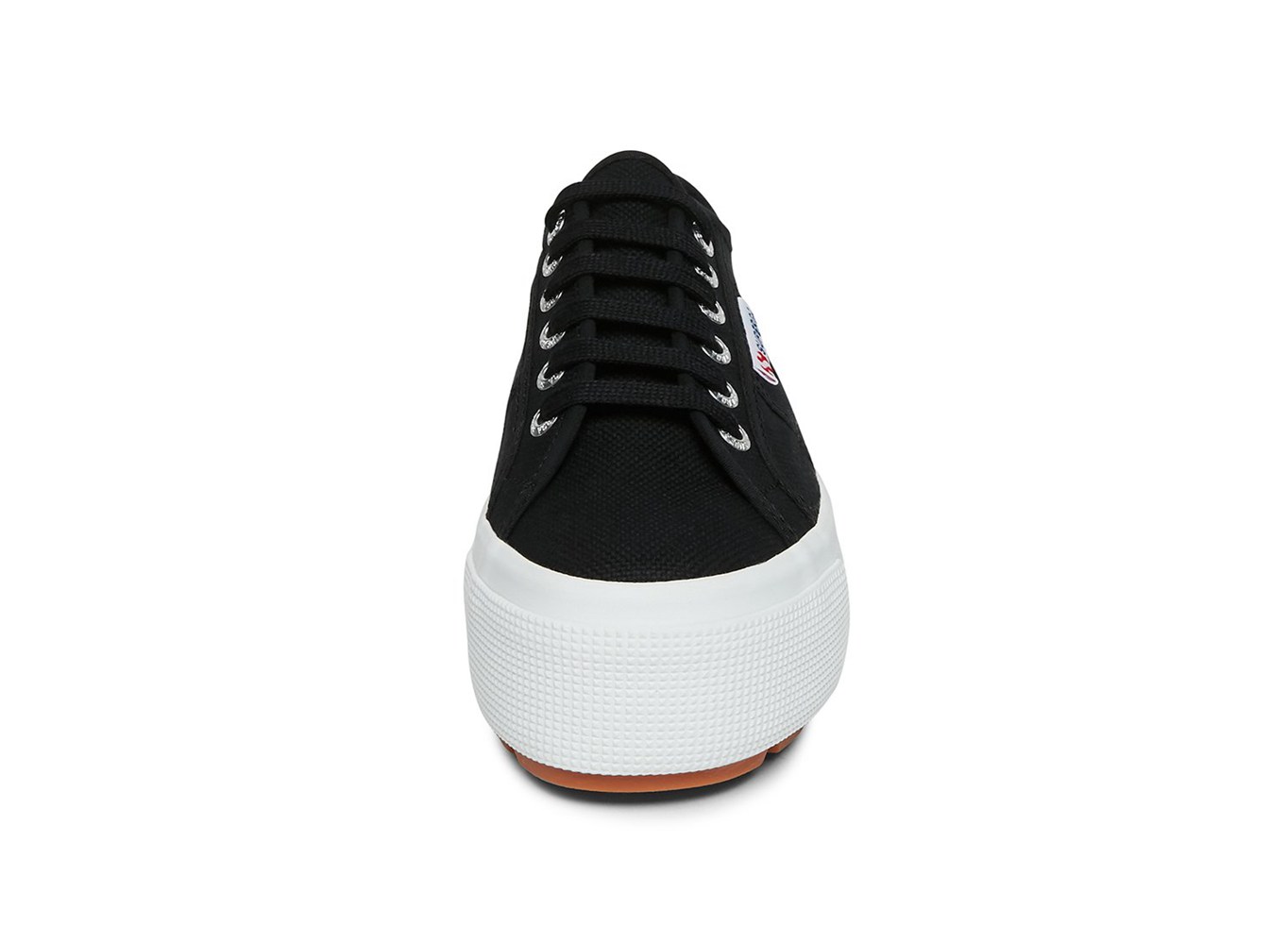 Platform Feminino Pretas/Branco - Superga 2790 Tank - EVAZP-2097